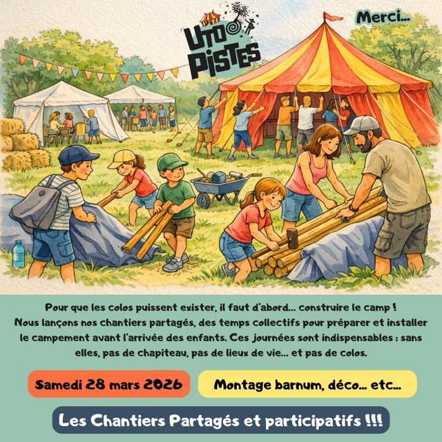 Les Chantiers Partagés et participatifs Moyenne